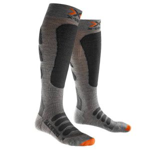 Skarpety X-Socks Ski Silk-Merino Man Grey Anthracite G519 2019 najtaniej